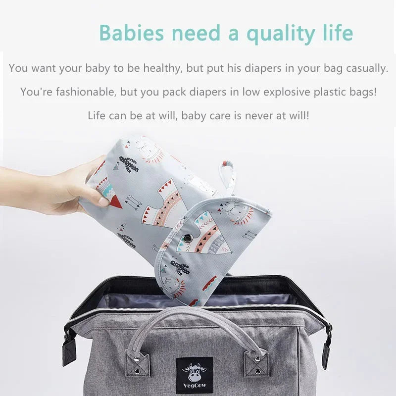Sac à Langer Portable – Organisation et Praticité pour les Parents en Déplacement