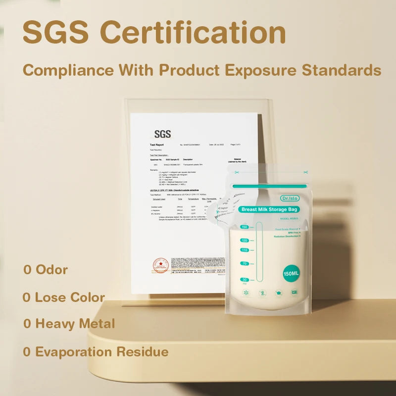 Sacs de Conservation du Lait Maternel – Pratiques, Hygiéniques et Respectueux de l’Environnement