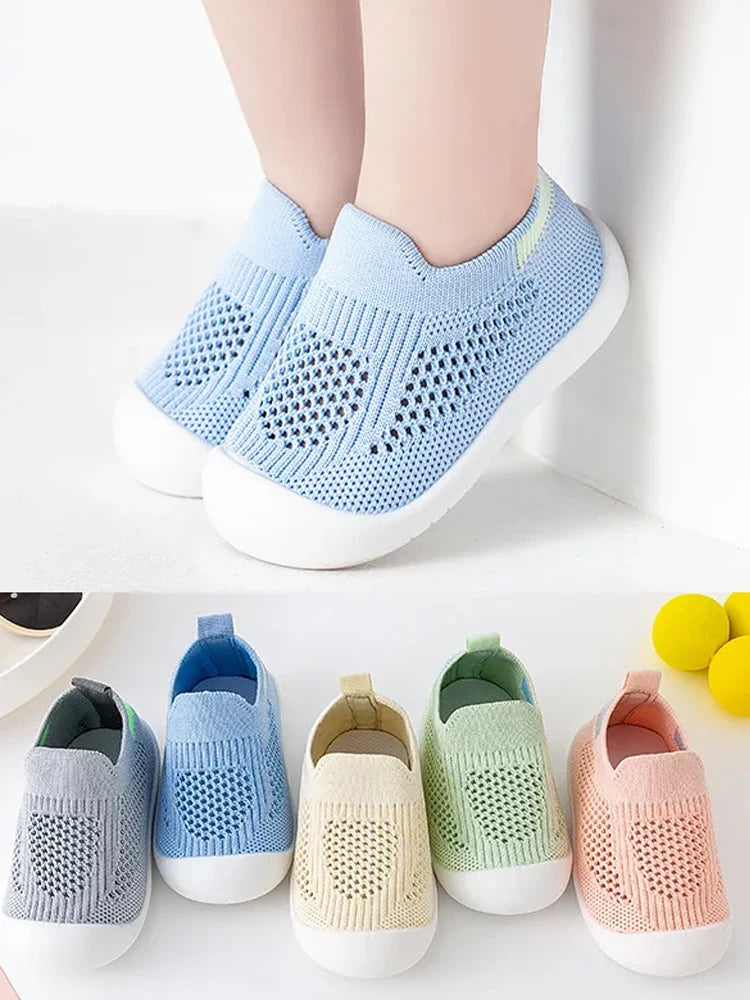 chaussures pour bébé ultra-confortables, respirantes et faciles à enfiler