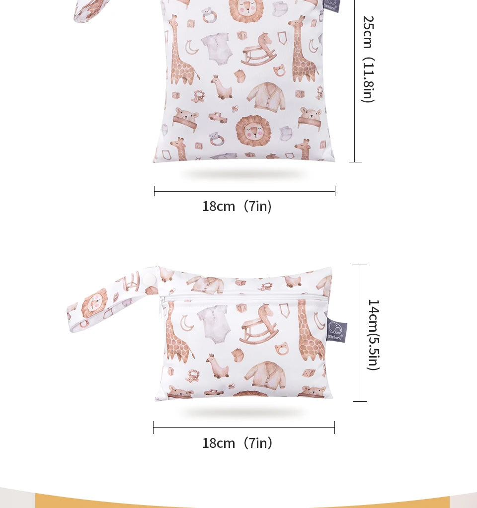 Mini Sac à Langer Imperméable – Pratique, Compact et Éco-Responsable !