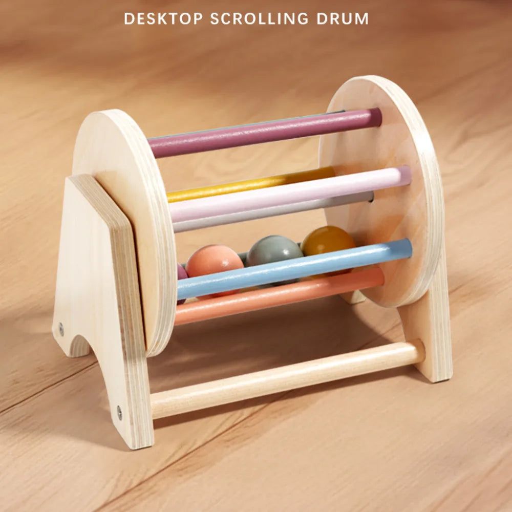 Jeu Montessori – Boîte à Balles en Bois