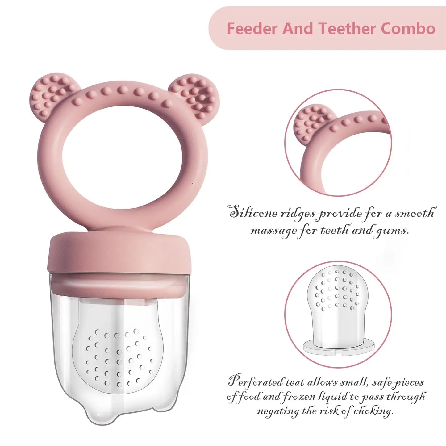 Ensemble tétine, mordeur, moules en silicone