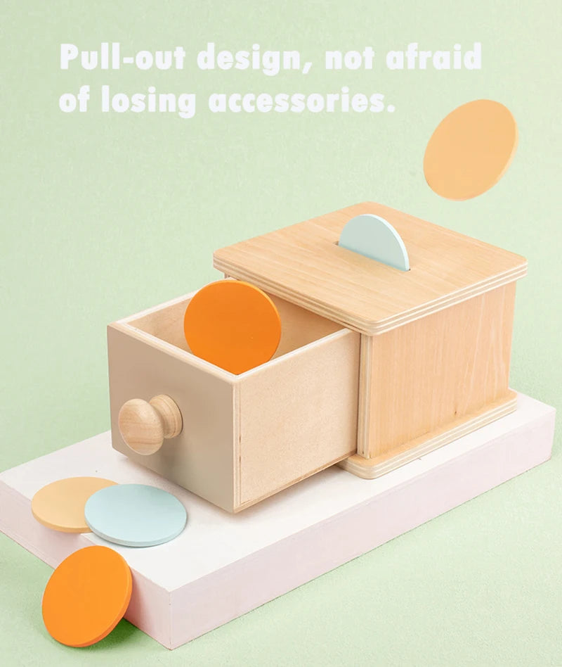 Jeu Montessori – Boîte à Balles en Bois