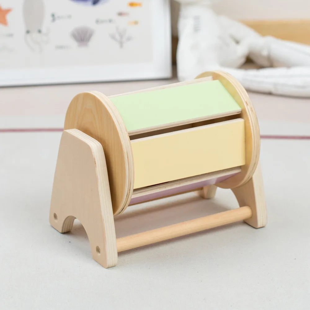 Jeu Montessori – Boîte à Balles en Bois