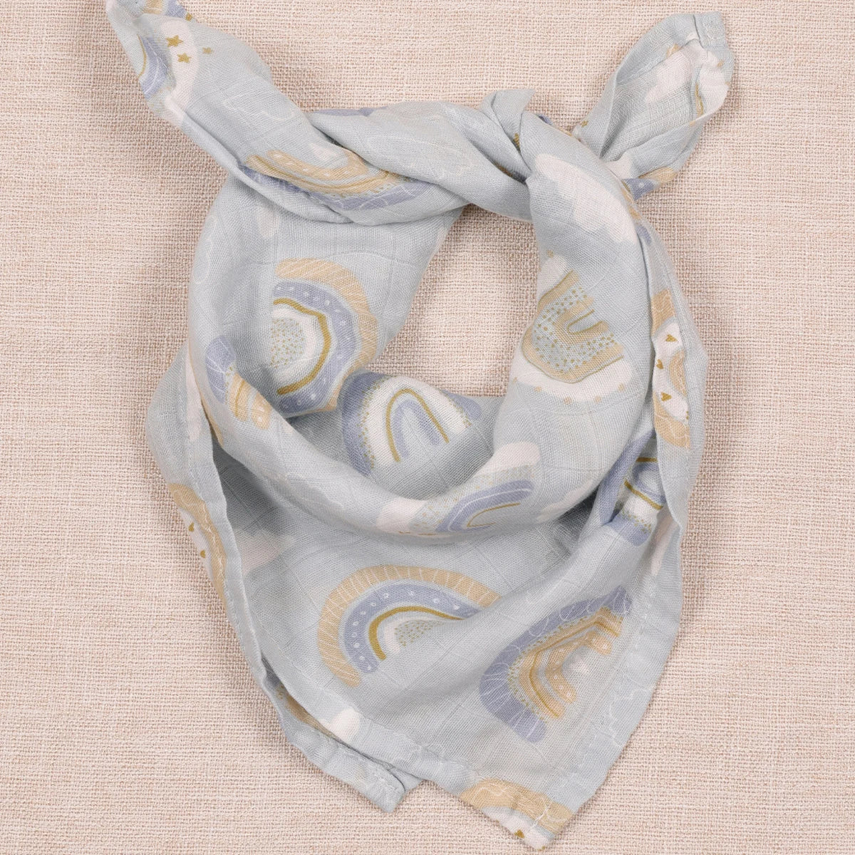 Ensemble de 5 pièces : Serviettes multi-usages en coton et bambou ultra-douce 60x60 cm