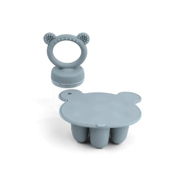 Ensemble tétine, mordeur, moules en silicone