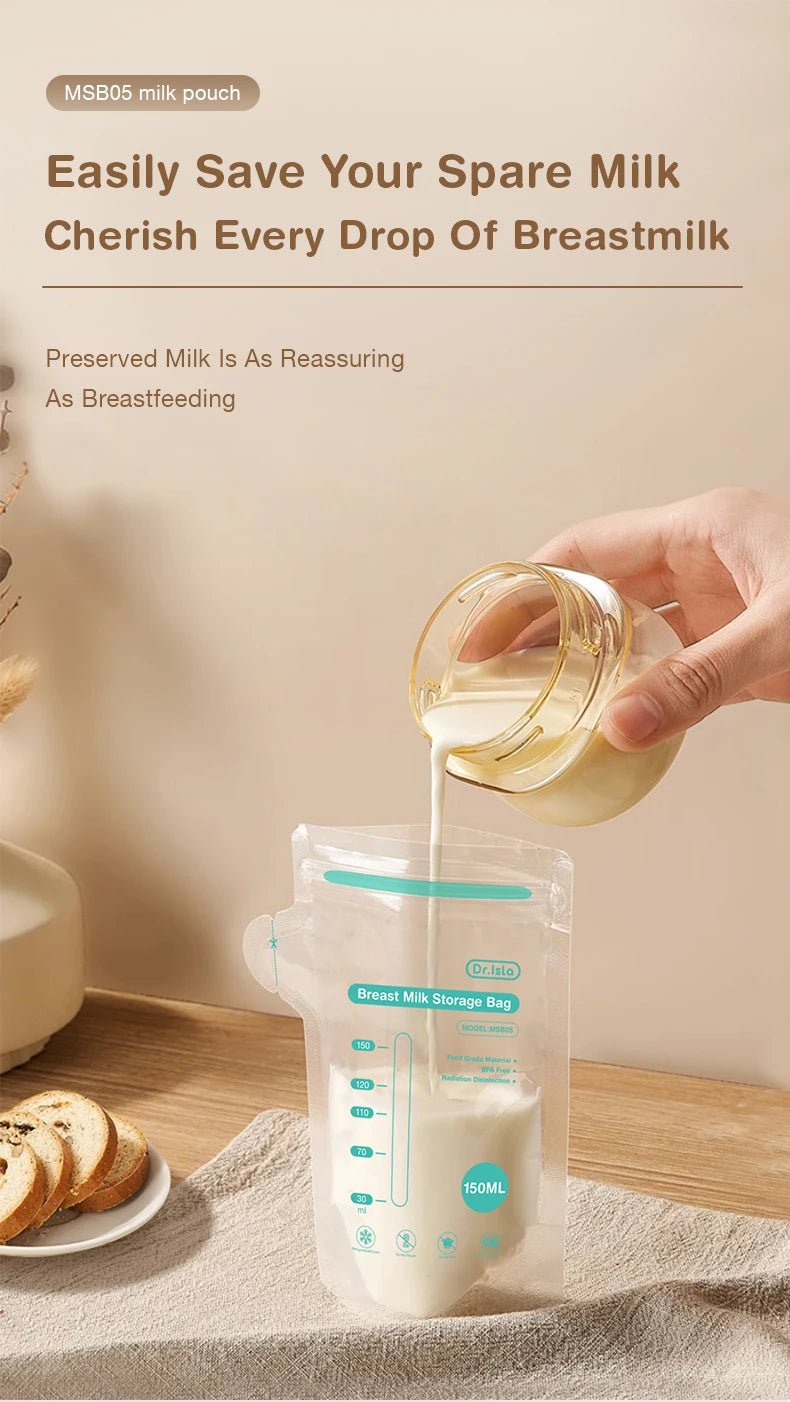 Sacs de Conservation du Lait Maternel – Pratiques, Hygiéniques et Respectueux de l’Environnement