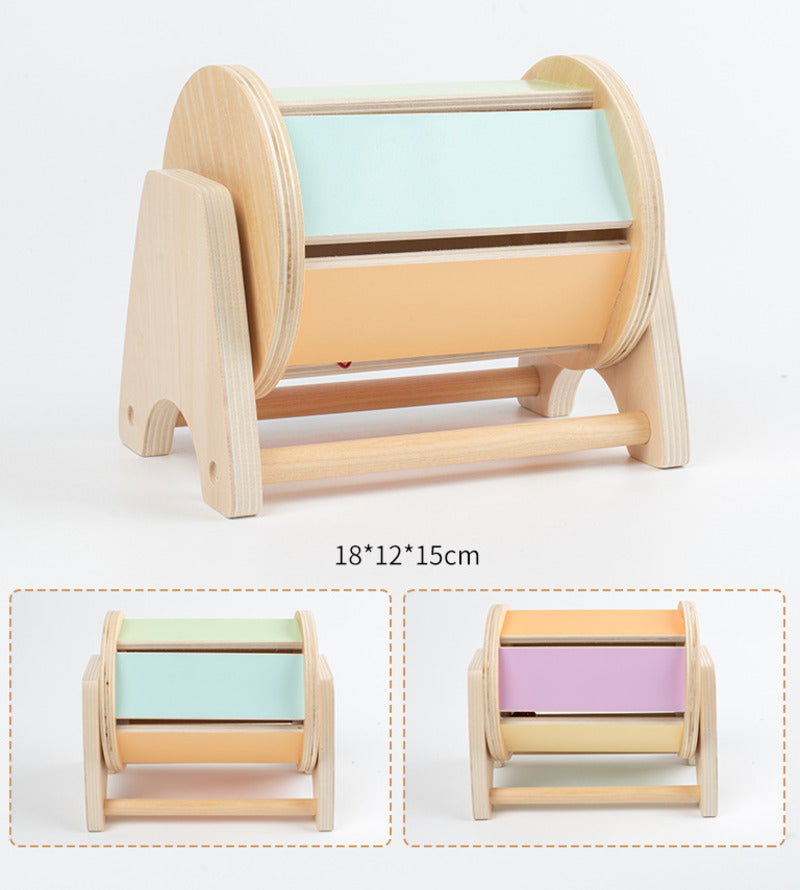 Jeu Montessori – Boîte à Balles en Bois