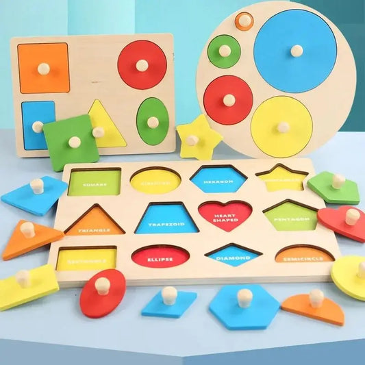 Jeu Montessori en Bois– Apprentissage et Développement des Tout-Petits !