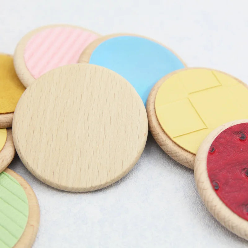 Jeu Sensoriel Montessori – Jeu d'Appariement Tactile et Cognition des Couleurs