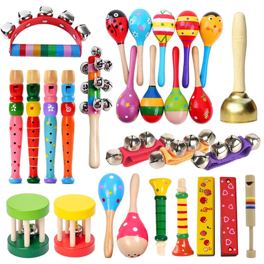 Instruments de Musique en Bois pour Enfants