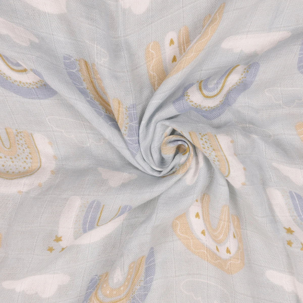 Ensemble de 5 pièces : Serviettes multi-usages en coton et bambou ultra-douce 60x60 cm